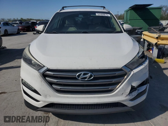 2016 Hyundai Tucson Limited with VIN KM8J33A2XGU117712, listed as a Copart auction lot 52489815 with 149,843 mi miles and Salvage Title. Bid and sale history available at carsss.com. Image 5.