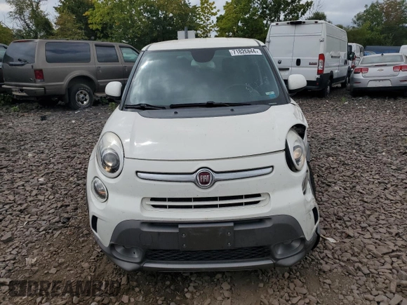 2014 FIAT 500L Trekking with VIN ZFBCFADH1EZ023701, listed as a Copart auction lot 71826844 with 85,849 mi miles and Salvage Title. Bid and sale history available at carsss.com. Image 5.