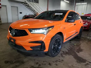 2021 Acura RDX w/Advance Package with VIN 5J8TC2H72MY000317, listed as a Copart auction lot 43696055 with 111,970 mi miles and Salvage Title. Bid and sale history available at carsss.com. Image 1.