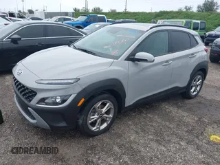 2022 Hyundai Kona SEL with VIN KM8K32AB6NU766385, listed as a IAAI auction lot 40500060 with 18,914 mi miles and . Bid and sale history available at DreamBid. Image 2.