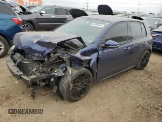 2010 Volkswagen GTI with VIN WVWHV7AJ7AW245316, listed as a Copart auction lot 84096984 with 126,854 mi miles and Salvage Title. Bid and sale history available at carsss.com. Image 1.