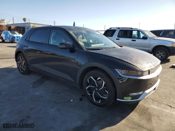 2023 Hyundai IONIQ 5 SEL with VIN KM8KN4AEXPU152135, listed as a Copart auction lot 50240065 with 25,984 mi miles and Salvage Title. Bid and sale history available at carsss.com. Image 4.