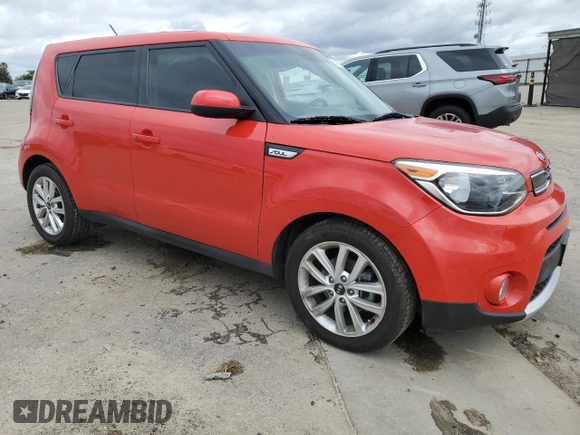2017 Kia Soul + with VIN KNDJP3A58H7481162, listed as a Copart auction lot 51383775 with 104,178 mi miles and Salvage Title. Bid and sale history available at carsss.com. Image 4.