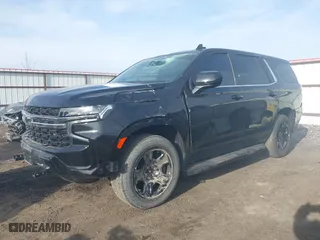 2023 Chevrolet Tahoe Commercial with VIN 1GNSKLED9PR474946, listed as a IAAI auction lot 41399116 with 7,017 mi miles. Bid and sale history available at carsss.com. Image 22.