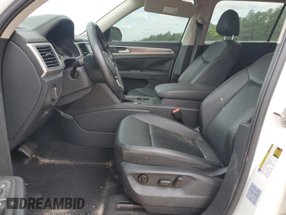 2019 Volkswagen Atlas SE with VIN 1V2WR2CAXKC612609, listed as a Copart auction lot 54451635 with 48,548 mi miles and Salvage title. Bid and sale history available at DreamBid. Image 7.