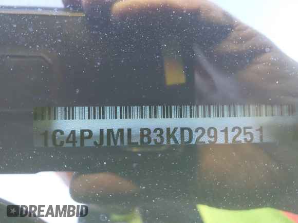 2019 Jeep Cherokee Latitude Plus с VIN 1C4PJMLB3KD291251, выставлен на аукционе IAAI как лот 41609501 с пробегом 52 292 миль миль и . История ставок и продаж доступна на DreamBid. Изображение 9.