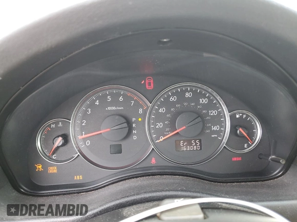 2008 Subaru Outback Limited with VIN 4S4BP62C187354400, listed as a Copart auction lot 61427645 with 163,080 mi miles and Clean title. Bid and sale history available at DreamBid. Image 9.