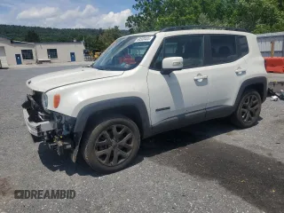 2018 Jeep Renegade Latitude with VIN ZACCJBBB9JPH09316, listed as a Copart auction lot 60500405 with 78,593 mi miles and Salvage title. Bid and sale history available at DreamBid. Image 1.