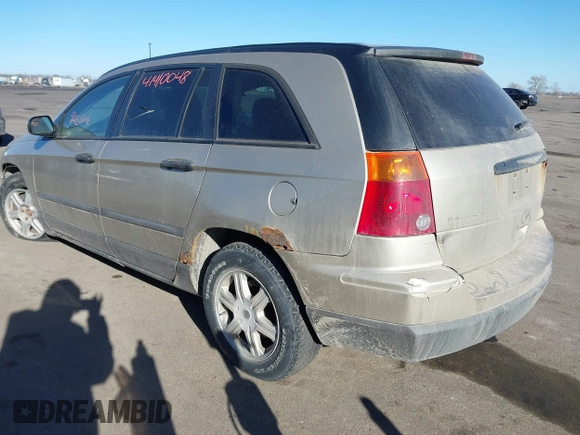2005 Chrysler Pacifica z VIN 2C4GF48455R491495, wystawiony jako IAAI lot #41410048 z przebiegiem 243 595 mil mil oraz . Historia ofert i sprzedaży dostępna na DreamBid. Obrazek 3.