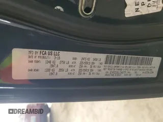 2018 Dodge Journey GT with VIN 3C4PDCEG6JT346777, listed as a Copart auction lot 47439355 with Not Provided miles and Salvage Title. Bid and sale history available at carsss.com. Image 16.