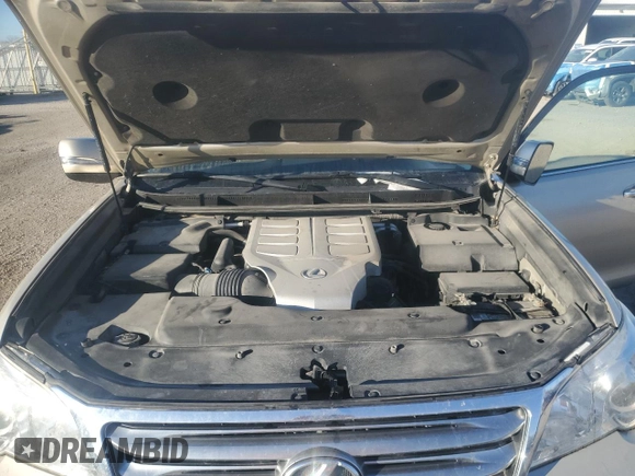 2011 Lexus GX 460 with VIN JTJBM7FX9B5031325, listed as a Copart auction lot 50073985 with 202,377 mi miles and Salvage Title. Bid and sale history available at DreamBid. Image 13.