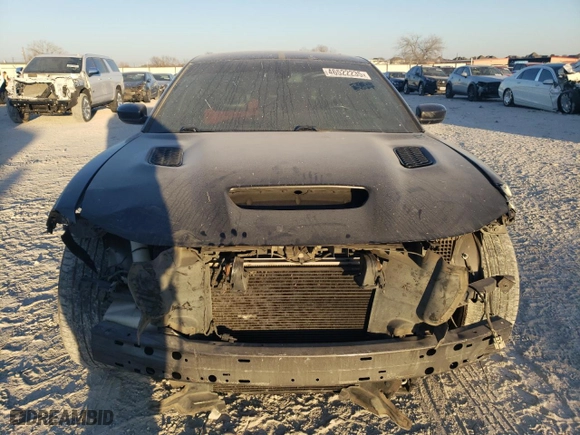 2018 Dodge Charger R/T Scat Pack with VIN 2C3CDXGJ6JH313449, listed as a Copart auction lot 46522235 with NaN miles and Salvage Title. Bid and sale history available at carsss.com. Image 5.