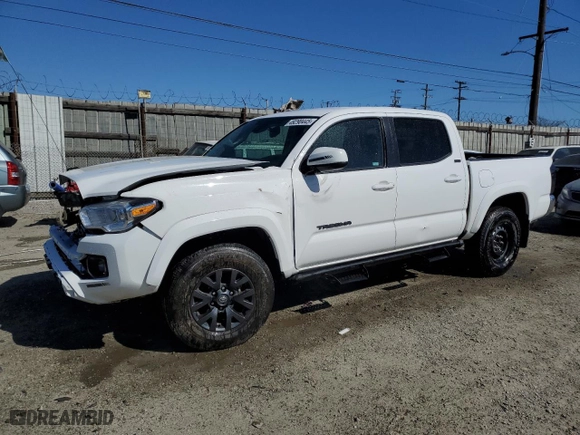 2022 Toyota Tacoma 2WD SR5 with VIN 3TMAZ5CN0NM165517, listed as a Copart auction lot 49290445 with 41,742 mi miles and Salvage Title. Bid and sale history available at carsss.com. Image 1.