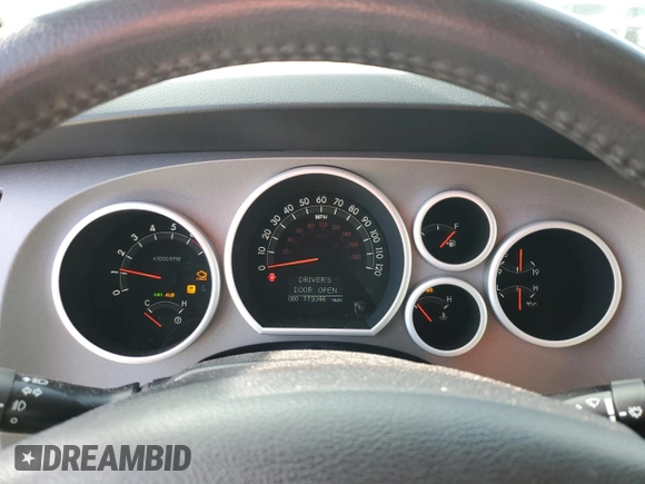2012 Toyota Tundra 4WD Truck LTD with VIN 5TFHW5F17CX230550, listed as a Copart auction lot 86556944 with 119,346 mi miles and Salvage Title. Bid and sale history available at carsss.com. Image 9.