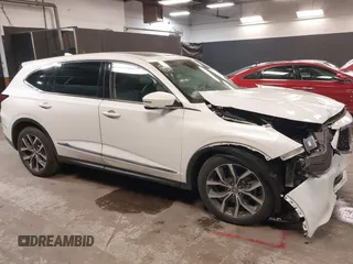 2023 Acura MDX w/Technology Package with VIN 5J8YE1H40PL041191, listed as a IAAI auction lot 41390022 with 6,074 mi miles. Bid and sale history available at carsss.com. Image 13.