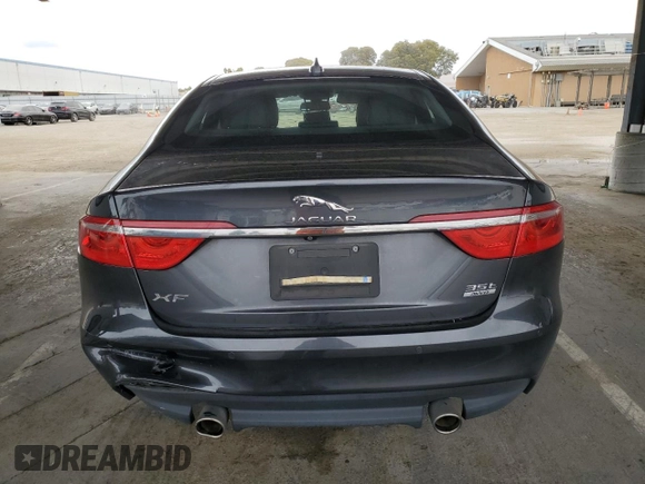 2018 Jaguar XF with VIN SAJBK4EV4JCY55834, listed as a Copart auction lot 54542515 with 50,170 mi miles and Salvage title. Bid and sale history available at DreamBid. Image 6.