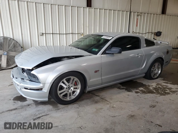 2006 Ford Mustang GT Deluxe with VIN 1ZVFT82H965145372, listed as a Copart auction lot 53283605 with 86,375 mi miles and Salvage Title. Bid and sale history available at carsss.com. Image 1.