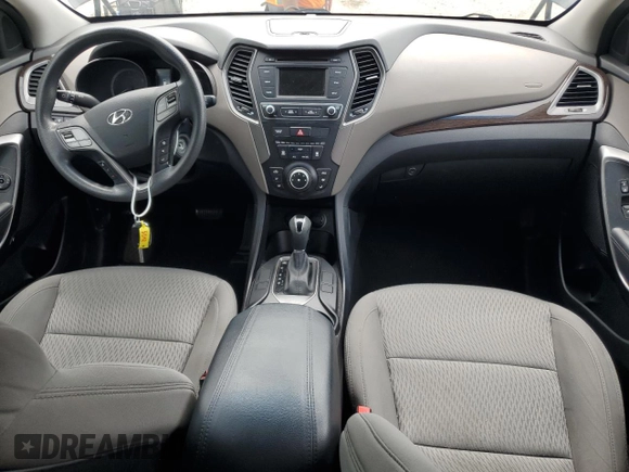 2017 Hyundai Santa Fe 2.4L with VIN 5XYZTDLB3HG444157, listed as a Copart auction lot 60741295 with 97,119 mi miles and Clean title. Bid and sale history available at DreamBid. Image 8.