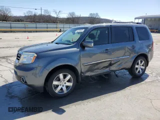 2013 Honda Pilot Touring with VIN 5FNYF3H95DB018703, listed as a Copart auction lot 48370535 with 134,491 mi miles and Salvage Title. Bid and sale history available at carsss.com. Image 1.