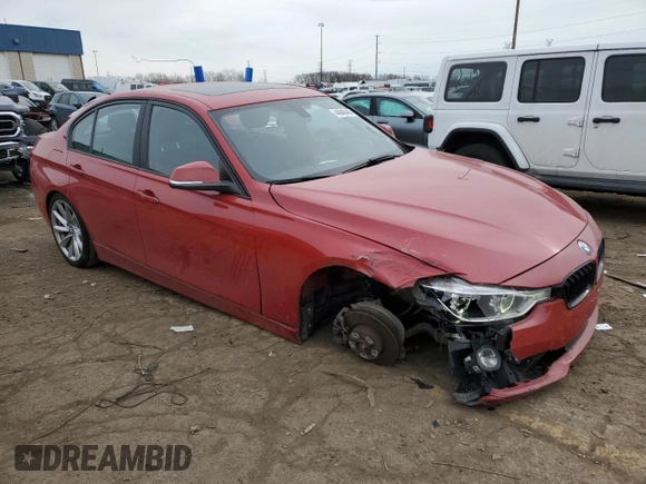 2018 BMW 3 Series 320i xDrive with VIN WBA8E5G57JNU47932, listed as a Copart auction lot 44040445 with 64,217 mi miles and Clean Title. Bid and sale history available at carsss.com. Image 4.