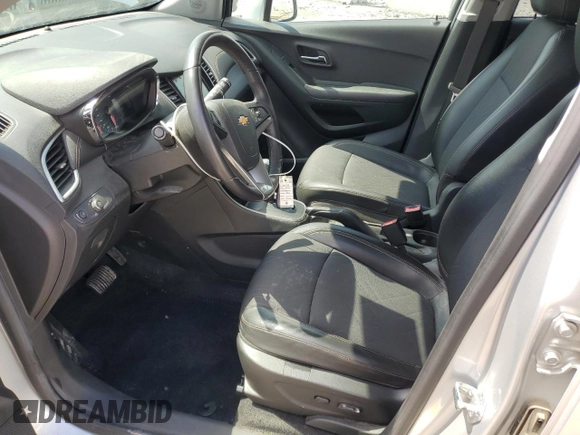2020 Chevrolet Trax LT with VIN KL7CJLSB9LB037550, listed as a Copart auction lot 52761025 with 15,348 mi miles and Salvage Title. Bid and sale history available at DreamBid. Image 7.