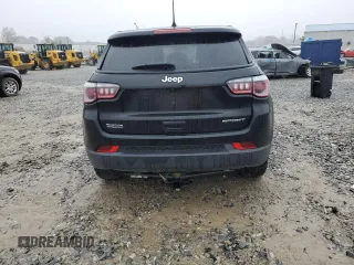 2019 Jeep Compass Sport with VIN 3C4NJCAB1KT850956, listed as a Copart auction lot 47851285 with 26,301 mi miles and Salvage title. Bid and sale history available at DreamBid. Image 6.