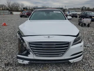 2015 Hyundai Genesis 3.8L with VIN KMHGN4JEXFU022957, listed as a Copart auction lot 49564814 with 117,387 mi miles. Bid and sale history available at carsss.com. Image 5.