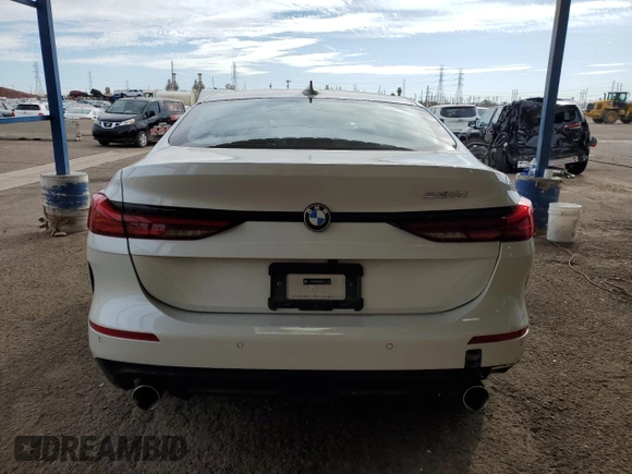 2024 BMW 2 Series 228i with VIN WBA53AK01R7R49249, listed as a Copart auction lot 48600155 with 11,263 mi miles and Salvage title. Bid and sale history available at DreamBid. Image 6.
