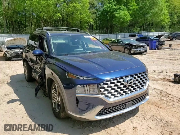 2021 Hyundai Santa Fe SEL z VIN 5NMS24AJ7MH365072, wystawiony jako Copart lot #52579115 z przebiegiem 46 605 mil mil oraz Szkoda całkowita • Salvage title. Historia ofert i sprzedaży dostępna na DreamBid. Obrazek 10.