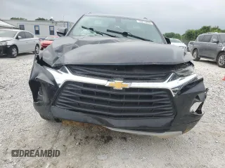 2020 Chevrolet Blazer LT with VIN 3GNKBCRSXLS682043, listed as a Copart auction lot 55614095 with Not provided miles and Salvage title. Bid and sale history available at DreamBid. Image 5.