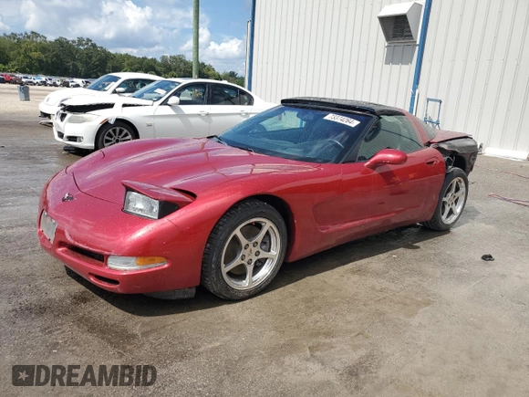 2002 Chevrolet Corvette with VIN 1G1YY22GX25106701, listed as a Copart auction lot 73374264 with 84,145 mi miles and Non Repairable. Bid and sale history available at carsss.com. Image 1.