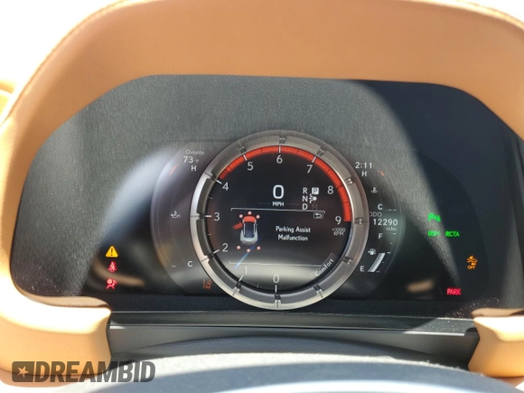 2021 Lexus LC 500h с VIN JTHAP5AY8MA100492, выставлен на аукционе Copart как лот 51966375 с пробегом 12 290 миль миль и Списание • Salvage title. История ставок и продаж доступна на DreamBid. Изображение 9.