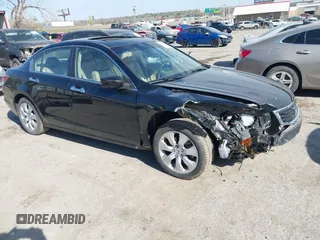 2009 Honda Accord EX-L with VIN 1HGCP36899A006881, listed as a IAAI auction lot 41876684 with 102,913 mi miles and . Bid and sale history available at DreamBid. Image 1.