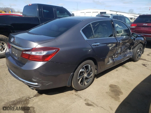 2016 Honda Accord Sedan LX with VIN 1HGCR2F32GA011409, listed as a Copart auction lot 51145885 with 123,100 mi miles and Salvage Title. Bid and sale history available at carsss.com. Image 3.