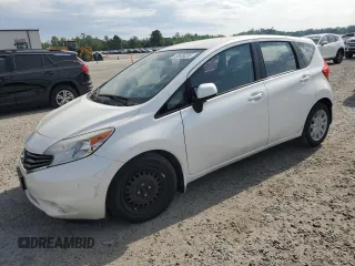 2014 Nissan Note S Plus z VIN 3N1CE2CP7EL359443, wystawiony jako Copart lot #53639235 z przebiegiem 106 889 mil mil oraz Szkoda całkowita • Salvage title. Historia ofert i sprzedaży dostępna na DreamBid. Obrazek 1.
