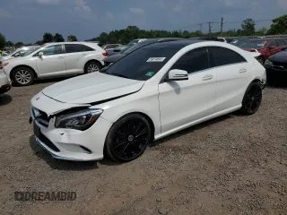 2019 Mercedes-Benz CLA 250 with VIN WDDSJ4GBXKN740798, listed as a Copart auction lot 59874665 with 60,164 mi miles and Salvage title. Bid and sale history available at DreamBid. Image 1.
