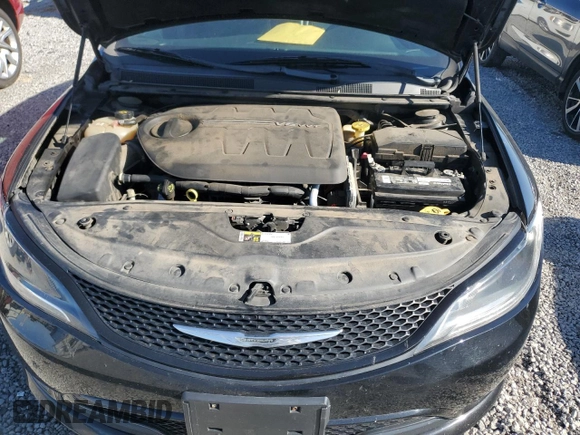 2016 Chrysler 200 S with VIN 1C3CCCBG1GN193020, listed as a Copart auction lot 43348865 with 137,321 mi miles and Salvage Title. Bid and sale history available at carsss.com. Image 11.