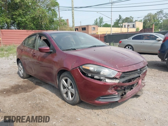 2015 Dodge Dart SXT with VIN 1C3CDFBB7FD352355, listed as a IAAI auction lot 42424912 with 260,148 mi miles and . Bid and sale history available at DreamBid. Image 1.