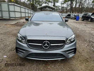 2018 Mercedes-Benz E-Class AMG E 43 with VIN WDDZF6EBXJA447519, listed as a Copart auction lot 86253784 with 45,704 mi miles and Salvage Title. Bid and sale history available at carsss.com. Image 5.