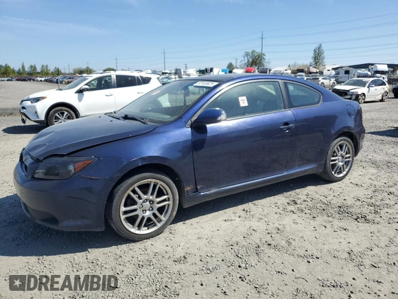 2006 Scion tC with VIN JTKDE177560125136, listed as a Copart auction lot 53183625 with 2,433,012 mi miles and Clean Title. Bid and sale history available at carsss.com. Image 1.