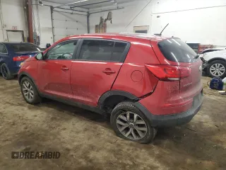 2014 Kia Sportage LX with VIN KNDPB3AC0E7623541, listed as a Copart auction lot 47541685 with 124,998 mi miles and Salvage Title. Bid and sale history available at carsss.com. Image 2.