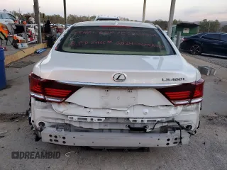 2014 Lexus LS 460 L with VIN JTHGL5EF7E5053268, listed as a Copart auction lot 83694764 with Not provided miles and Salvage title. Bid and sale history available at DreamBid. Image 6.