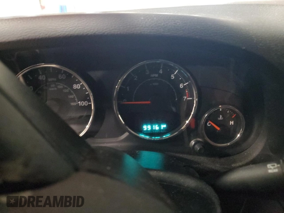 2018 Jeep Wrangler Sport with VIN 1C4AJWAG6JL840994, listed as a Copart auction lot 50381105 with 99,161 mi miles and Salvage Title. Bid and sale history available at carsss.com. Image 9.