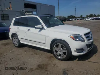 2015 Mercedes-Benz GLK 350 with VIN WDCGG8JB0FG354832, listed as a Copart auction lot 53736245 with 120,519 mi miles and Salvage Title. Bid and sale history available at DreamBid. Image 4.