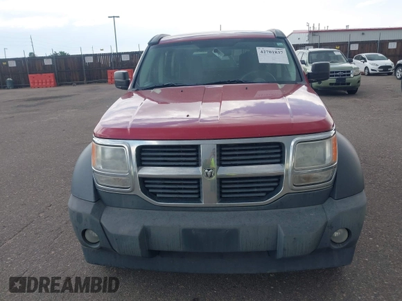 2007 Dodge Nitro SXT with VIN 1D8GU28K47W643514, listed as a IAAI auction lot 42701837 with 190,343 mi miles and . Bid and sale history available at DreamBid. Image 6.
