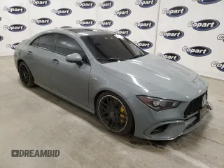 2021 Mercedes-Benz CLA 45 AMG z VIN W1K5J5DB3MN221246, wystawiony jako Copart lot #57943505 z przebiegiem 19 295 mil mil oraz Czysty tytuł • Clean title. Historia ofert i sprzedaży dostępna na DreamBid. Obrazek 4.