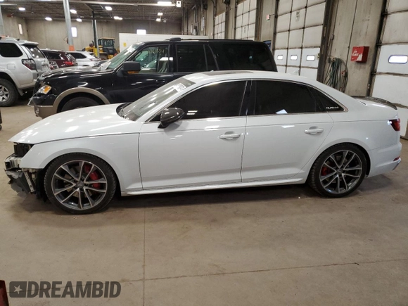 2018 Audi S4 Premium Plus with VIN WAUB4AF45JA133410, listed as a Copart auction lot 44200074 with 74,421 mi miles. Bid and sale history available at carsss.com. Image 1.