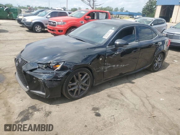 2017 Lexus IS 350 with VIN JTHCE1D22H5013734, listed as a Copart auction lot 62347885 with 93,997 mi miles and Clean title. Bid and sale history available at DreamBid. Image 1.