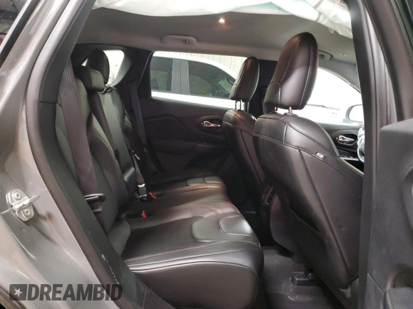 2019 Jeep Cherokee Trailhawk с VIN 1C4PJMBX7KD426213, выставлен на аукционе Copart как лот 54957065 с пробегом 46 066 миль миль и Списание • Salvage title. История ставок и продаж доступна на DreamBid. Изображение 10.