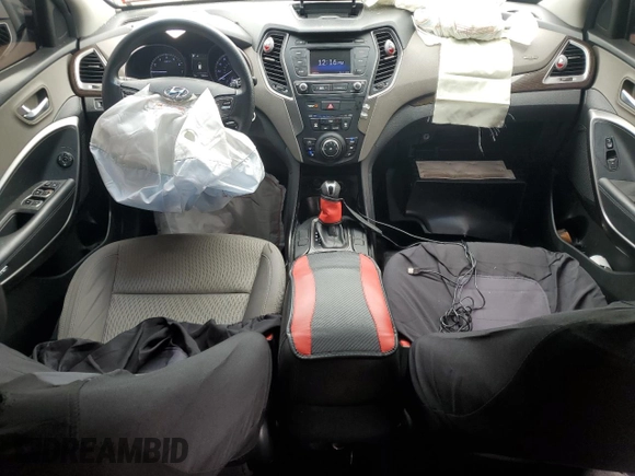 2018 Hyundai Santa Fe 2.4L with VIN 5XYZTDLB9JG563224, listed as a Copart auction lot 58470265 with 133,844 mi miles and Salvage title. Bid and sale history available at DreamBid. Image 8.